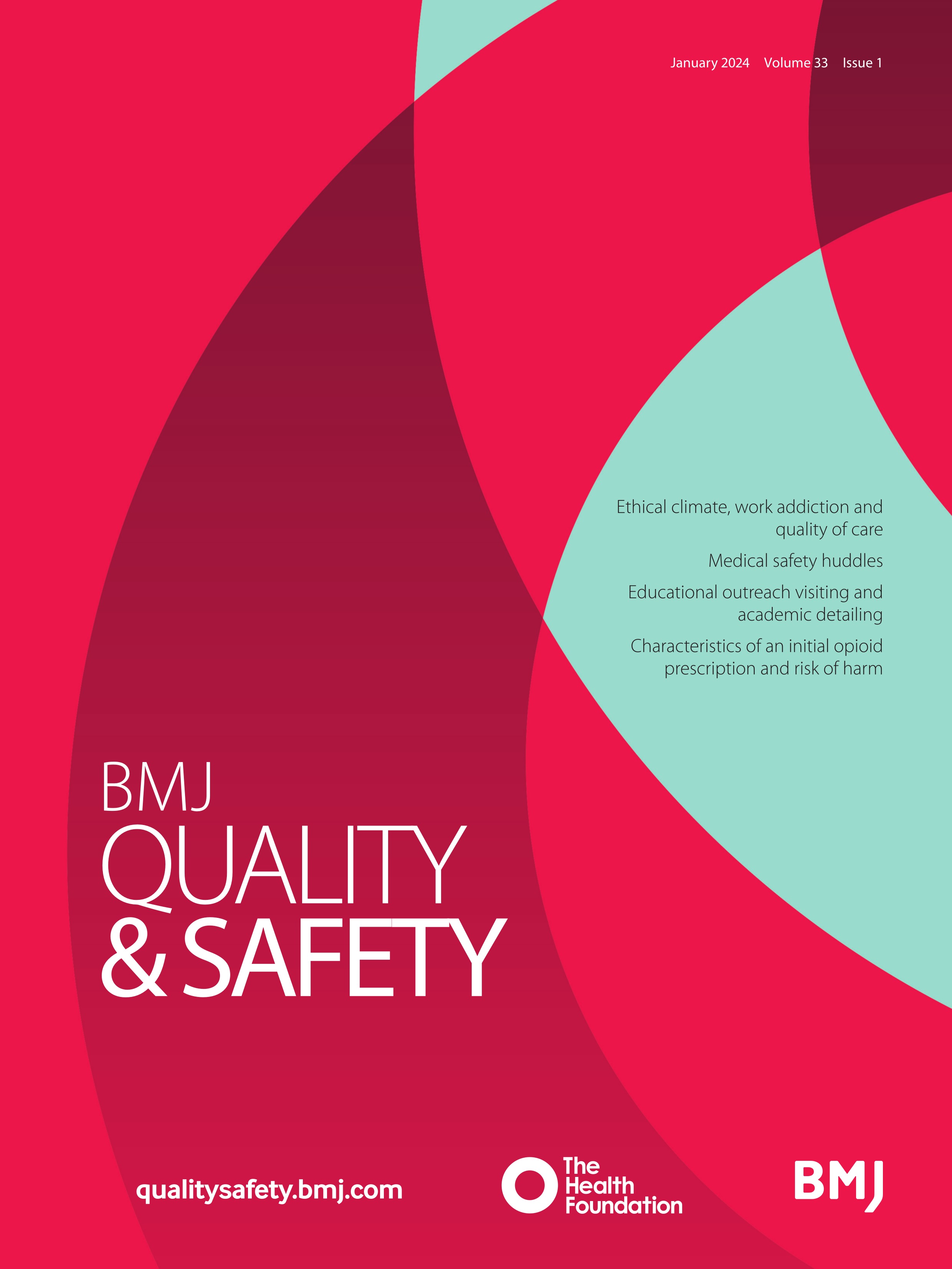 Medical safety huddles to engage frontline physicians in patient safety: calling physicians back to the table