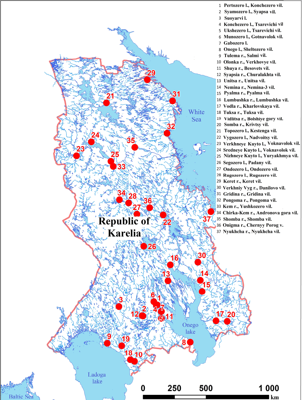 Fluorine (Fluoride Ion) in the Natural Waters of Karelia