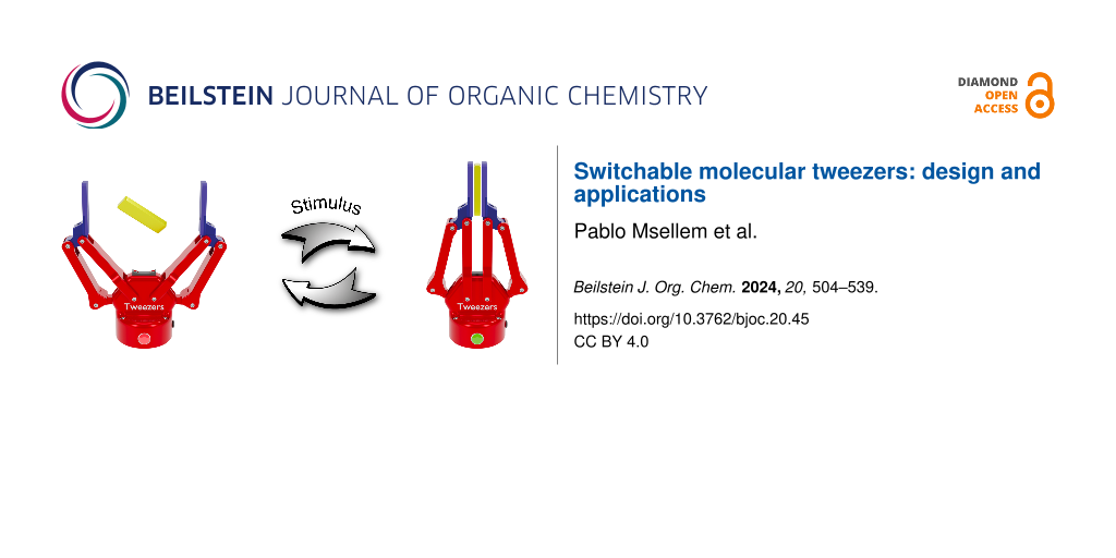 Switchable molecular tweezers: design and applications