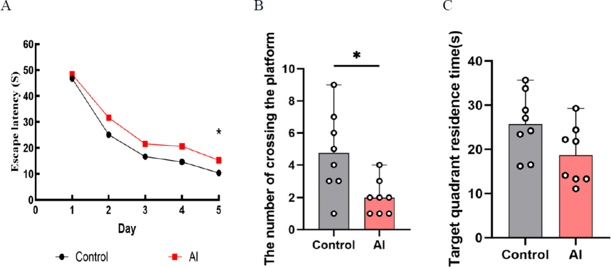 Effects of ginger root extract on cognitive impairment and the Nrf2/GPX4/SLC7A11 signaling pathway in aluminum-exposed rats