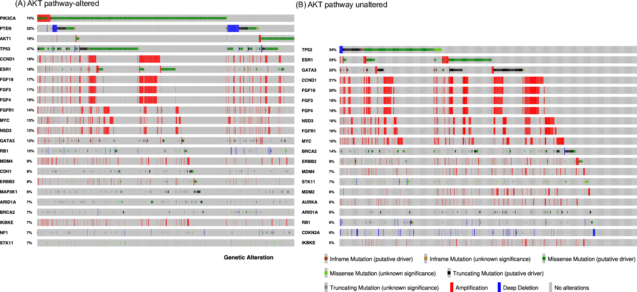 Clinicopathogenomic analysis of PI3K/AKT/PTEN-altered luminal metastatic breast cancer in Japan