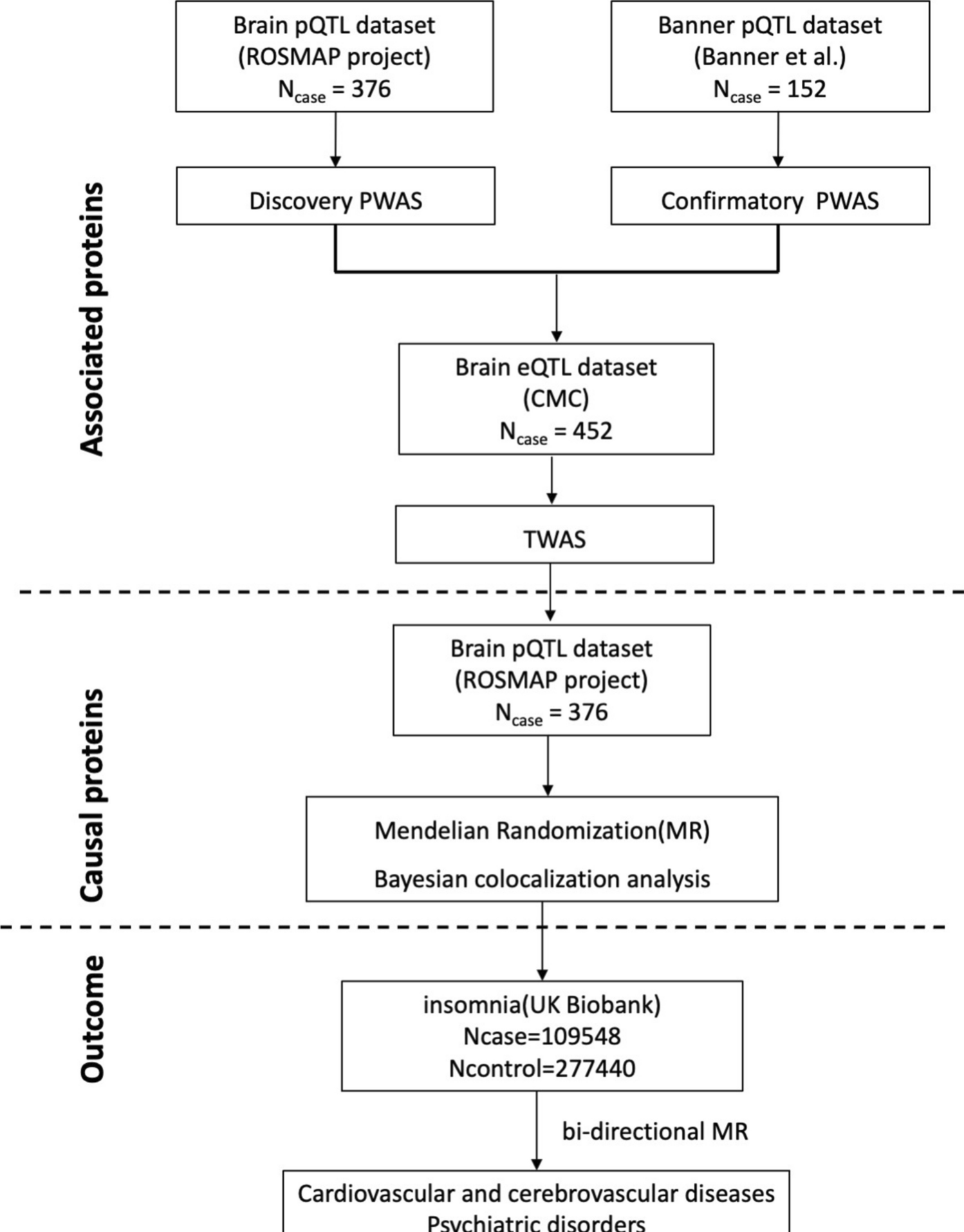 Characterizing Genetic-Predisposed Proteins Involving Insomnia by Integrating Genome-Wide Association Study Summary Statistics