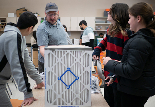 Improving indoor air quality for better public health