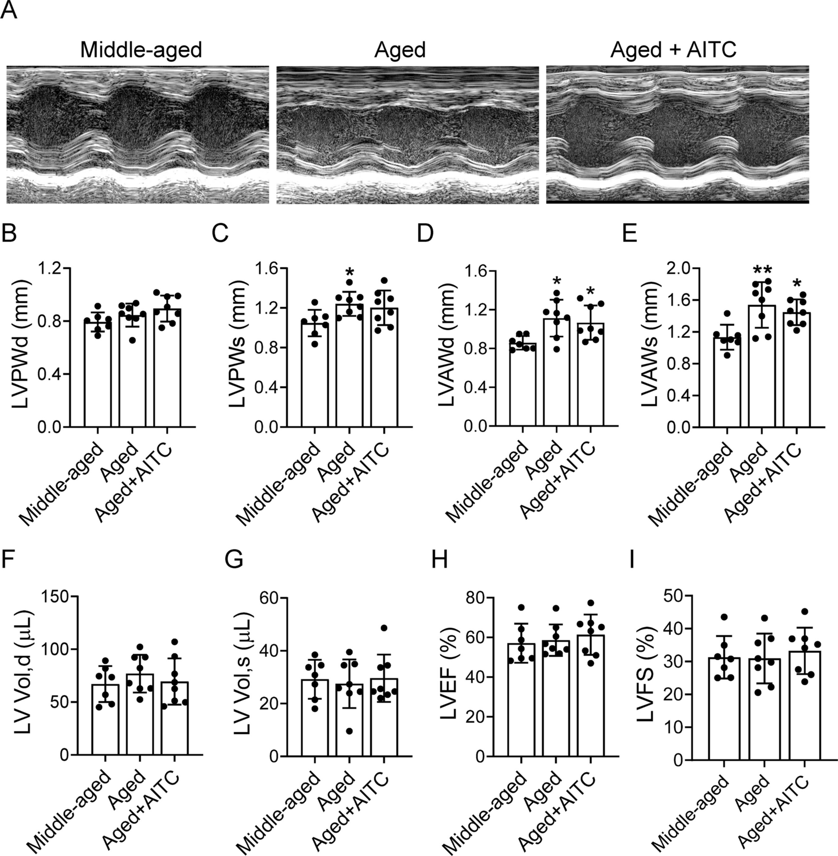 Long-term dietary allyl isothiocyanate, a TRPA1 agonist, ameliorates cardiac fibrosis and diastolic dysfunction in aged mice