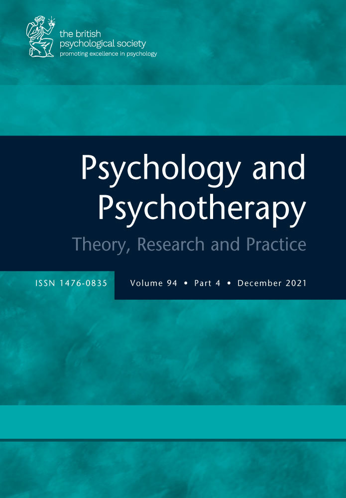‘It’s like having a core belief that’s able to speak back to you’: Therapist accounts of dialoguing with auditory hallucinations