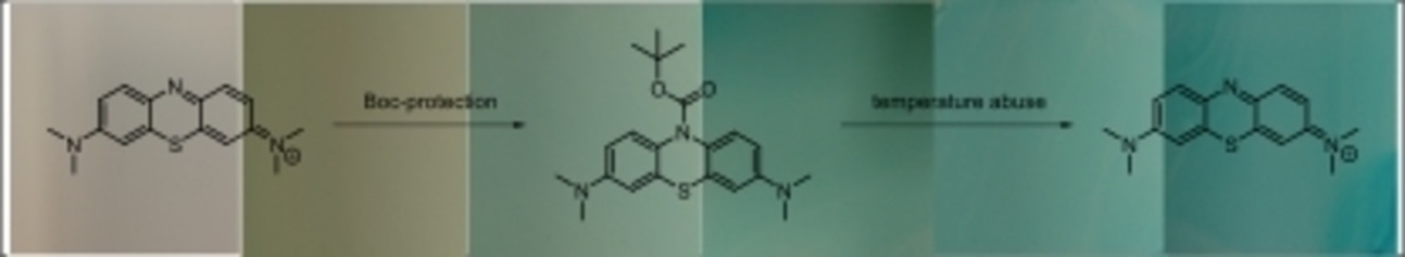 Temperature‐Controlled Conversion of Boc‐Protected Methylene Blue: Advancing Solid‐State Time‐Temperature Indicators