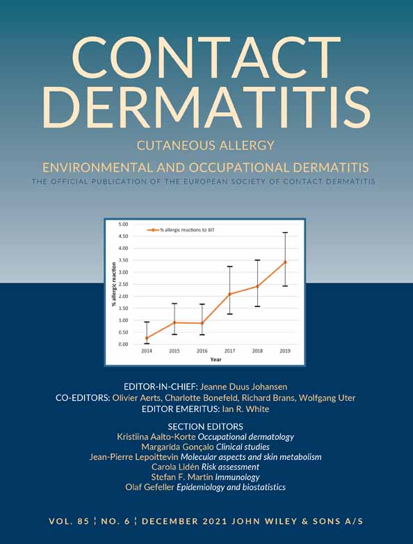 Incognito allergic contact dermatitis from common ivy (Hedera helix L) hiding behind Compositae sensitization