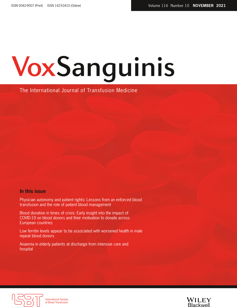Clinical practice for outpatients that are chronically red cell dependent: A survey in the Netherlands