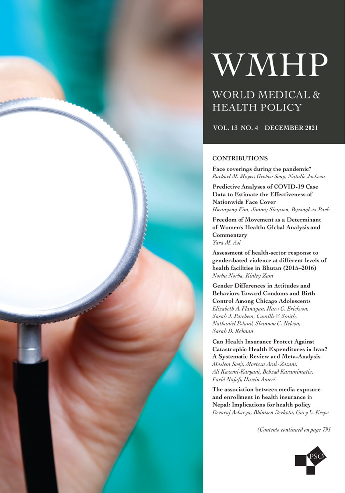 Predictive Analyses of COVID‐19 Case Data to Estimate the Effectiveness of Nationwide Face Cover