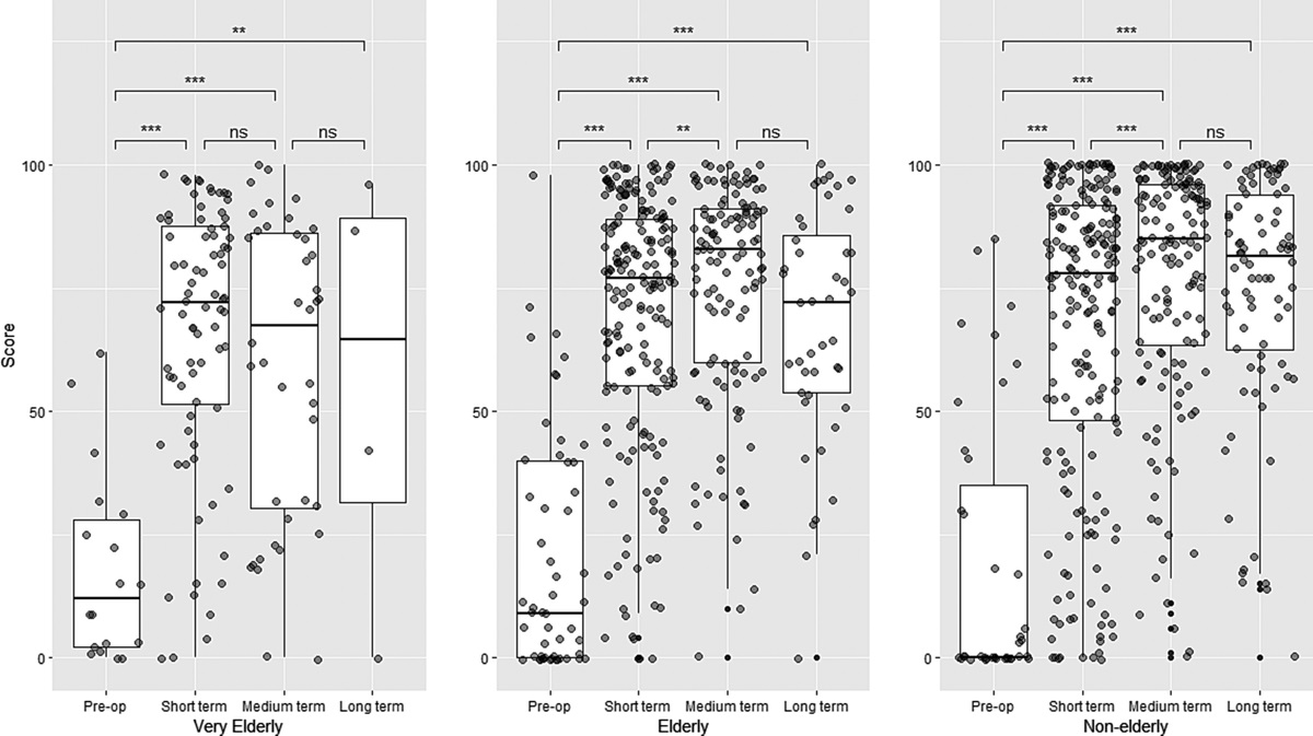 Longitudinal Auditory Benefit for Elderly Patients After Cochlear Implant for Bilateral Hearing Loss, Including Those Meeting Expanded Centers for Medicare & Medicaid Services Criteria