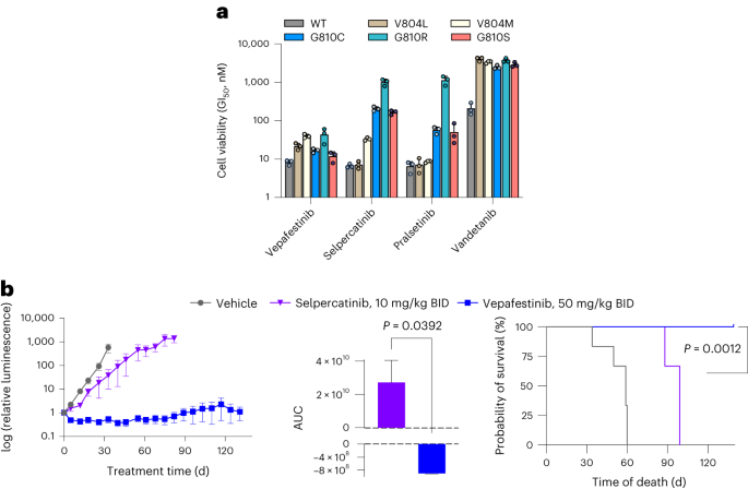 Vepafestinib: a RET-selective inhibitor with enhanced CNS penetrance targets therapy-resistant mutants