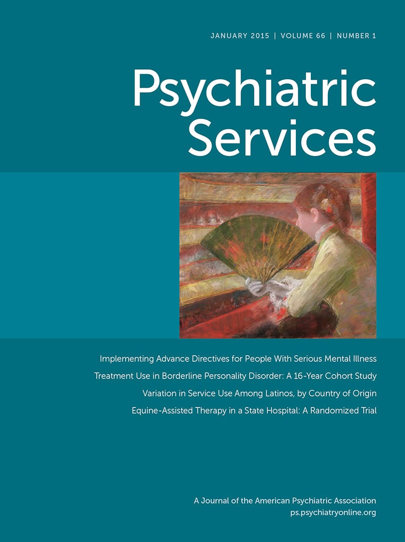 Benzodiazepine Prescriptions for Homeless Veterans Affairs Service Users With Mental Illness
