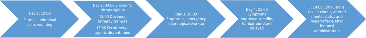 Fentanyl-Induced Serotonin Syndrome 5 Days After Cessation of Serotonergic Agents: A Case Report